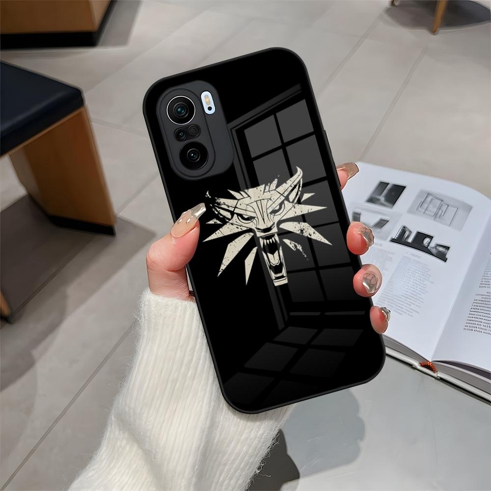 Phone Case Glass For Xiaomi 15 14 12 Lite 13 Pro 11t Lite POCO M5 X6 M6 X5 X3 NFC F5 F6 Pro Cover The W-Witcher Wiedzmin