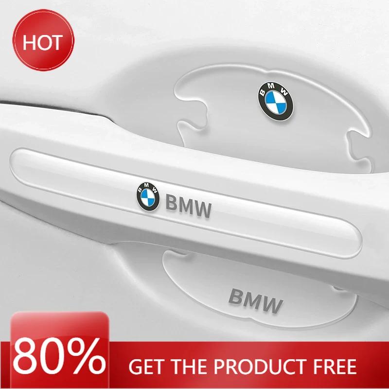 BABC1 2025 Hot Car Door Bowl Handle Protector Stickers Transparent Anti-scratch Film For BMW M M3 M5 X1 X3 X5 X6 E90 E91 E92 E93 M3 E6