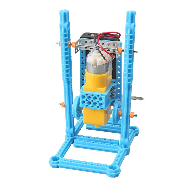 Science And Technology Small Production Biped Robot Diy Children's Fun Toys Children's Manual Scientific Experimental Model