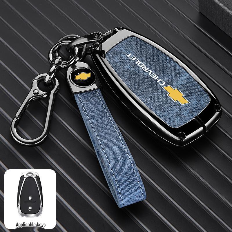 Чехол для ключа Chevrolet для Equinox, Malibu XL, Trax, Trailblazer, Orlando, Monza - Накладка на корпус автомобиля