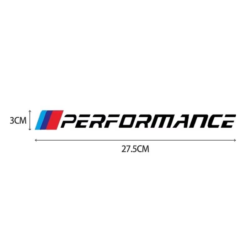QXFA9 For BMW Car Styling PVC Logo Side Body Fender Windshield Trunk Bumper Sticker F34 F32 E36 E53 E60 E90 E91 X6 X5 X3 G30 G11 X1 M4