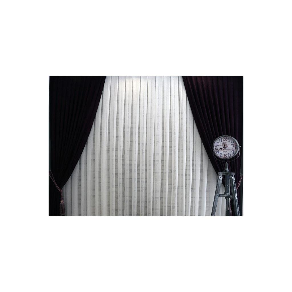 Тюль из натурального льна Экрю 1/2.5 Нормальный ворс