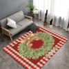 Christmas Santa Snowman Carpet for Living Room Decor Sofa Table Large Area Rugs Bedroom Bedside Floor Mat Christmas Decoration