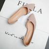 Shoes for Women Evening Woman Flats Pointed Toe Pink Slip-on Popular Elegant and Fashionable Summer 2025 High Quality Fashion 39