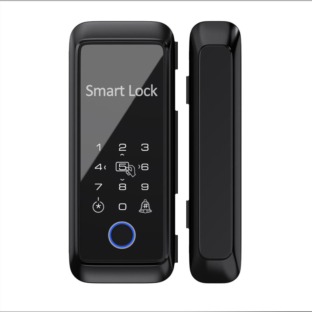 Tuya Smart Lock Замок отпечатков пальцев Дверной замок Клавиатура Дверной замок с ручкой Электронный отпечаток пальца
