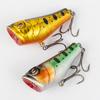 5.5CM/9G Topwater Fishing Lure с двойными крючками Реалистичная плавающая бионическая искусственная пластиковая твердая приманка для пресноводной соленой воды Рыболовные принадлежности