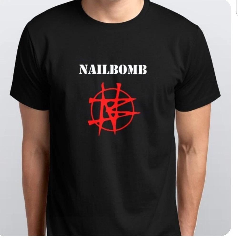 NAILBOMB New TSHIRT All sizes colors Black White sepultura cavalera