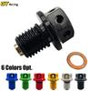 CNC Oil Drain Plug Bolt For Honda XR CRF 50 70 80 100 CR500 CR125R CR250R CRM250 CRF250L/M CRF1000L XR250 XR400 XR600R XR650R