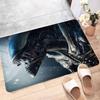 Классический научно-фантастический коврик для пола с инопланетянами, ретро, с несколькими вариантами выбора, ковер для гостиной, кухни, нескользящий, современный домашний декор