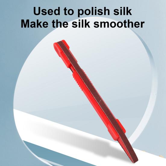 Ручка для полировки ладов Твердая гладкая поверхность Эргономика Ручка для полировки гитары Напильник для обработки ладов