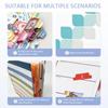 Extendable Loose Leaf Separator Label ABS Separate Index Page Making Board  Scrapbook
