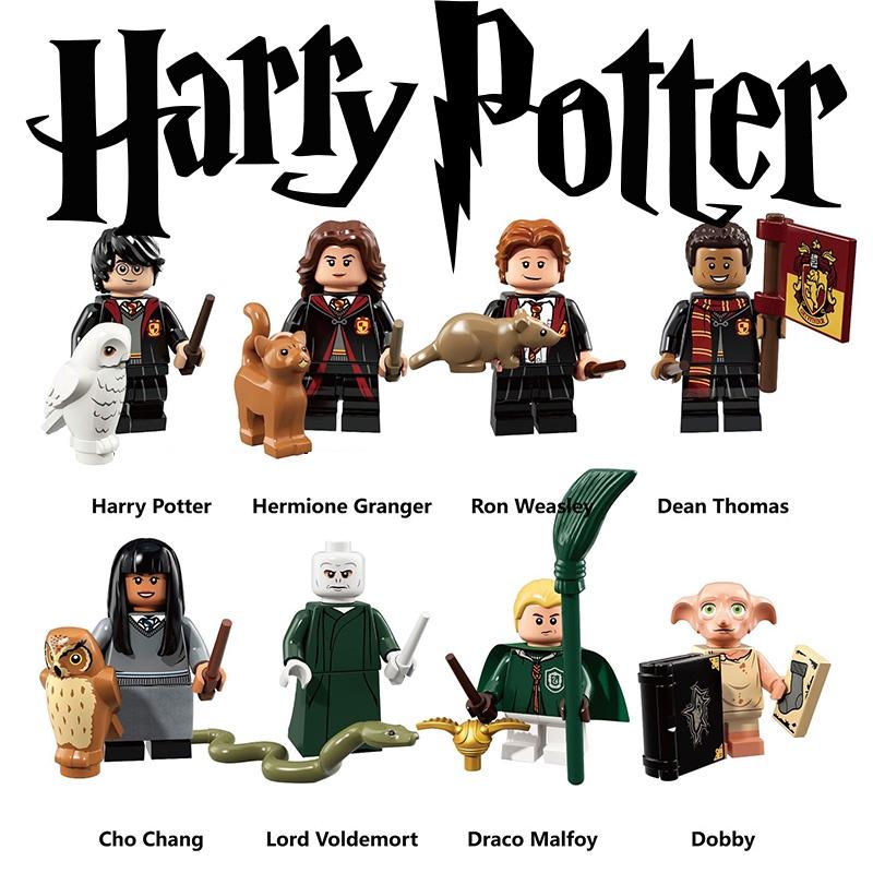 Harry Potter Lord Voldemort Dobby Building Blocks Toy For Kids Abs Plastic Small Particles 4.5cm Height