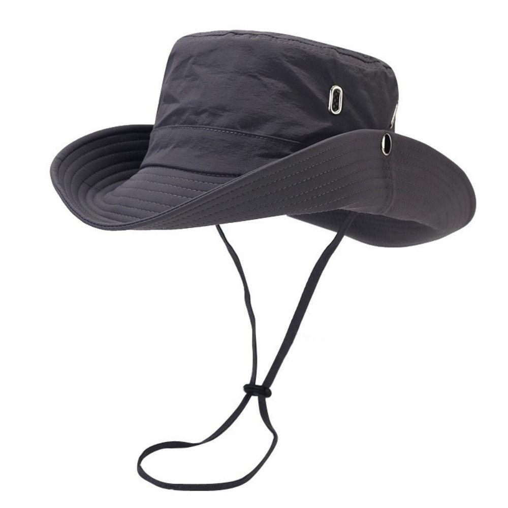 Waterproof Bucket Hat Wide Brim Mountaineering Caps Fashion Fisherman Hat Outdoor