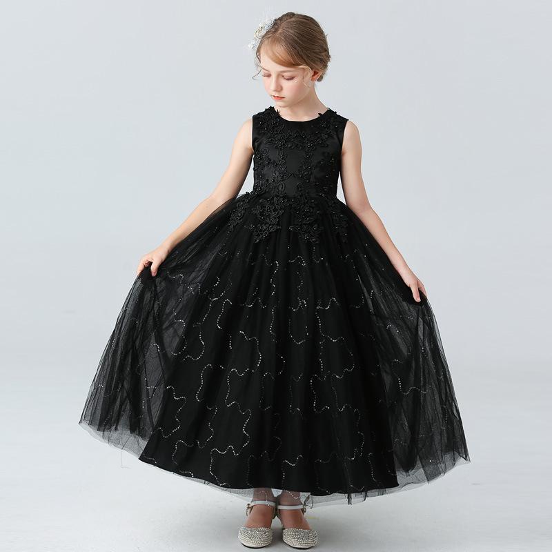 High-End Flower Girl Princess Tutu Dress for Weddings and Performances
