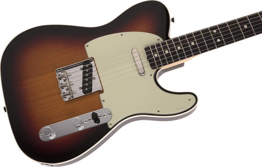 Fender Электрогитара, сделанная в Японии, Heritage 60 Rosewood Sunburst Telecaster® Custom, накладка на гриф, 3 цвета