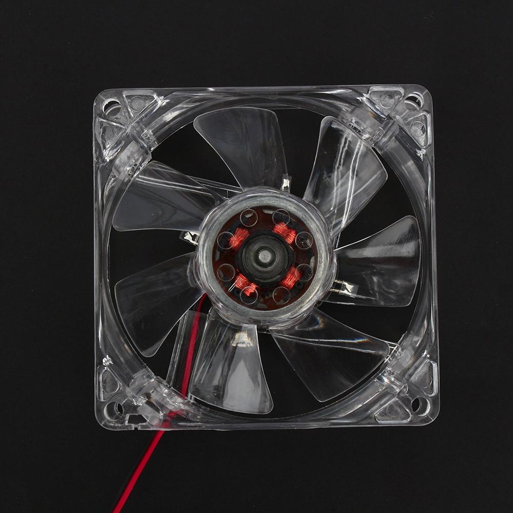4Pin DC 12V 80mm синий светодиодный светильник CPU PC компьютерный вентилятор для охлаждения корпуса