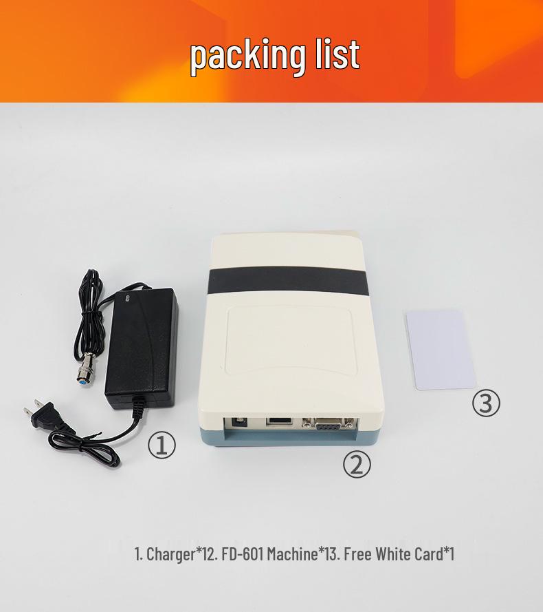 Industrial UHF Desktop RFID Reader/Writer with Network & WiFi Capability for UHF 6C Card Issuing and Writing.