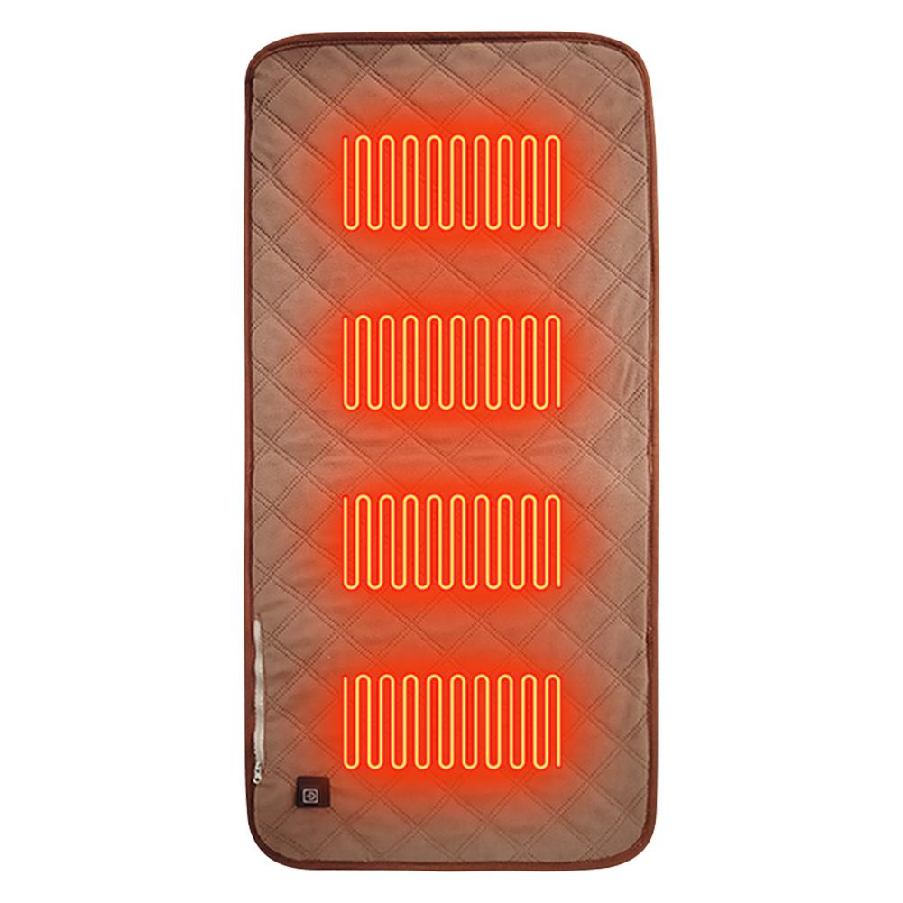 Электрический подогрев сиденья подушка USB питание складной подогрев стул подушка 3 уровня зимний теплый коврик для сиденья для кемпинга стадион