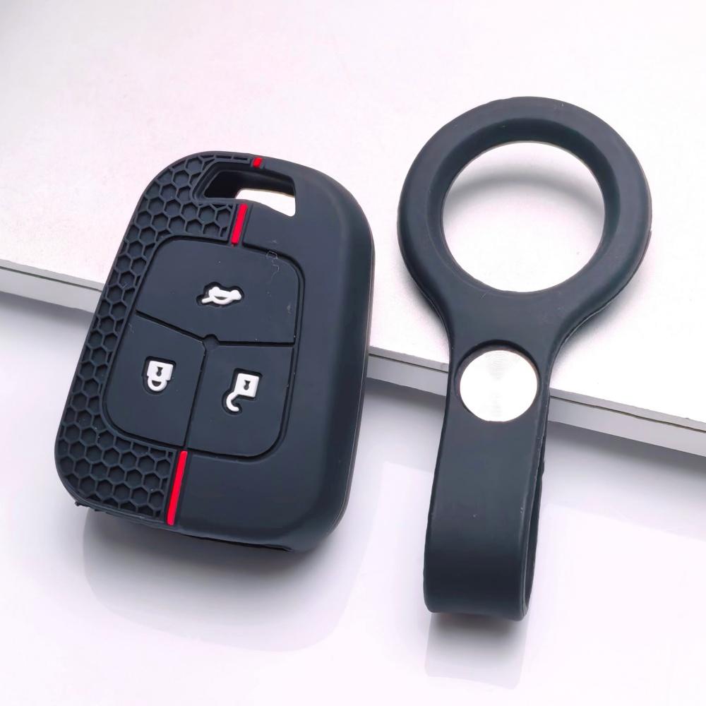 Силиконовый чехол для брелока с кольцом для Chevrolet Cruze Aveo Orlando Captiva Spark для Opel Astra J Insignia Corsa D/E Antara Zafira Mokka, 3-кнопочный