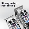 Новая машинка для стрижки волос с жидкими кристаллами, полностью металлический набор, электрическая машинка для стрижки, многофункциональный набор для хранения аксессуаров, электрический фейдер