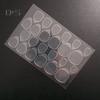 Fancystyle Nail Art 24Pcs Double Sided Adhesive Glue Tapes Tabs Clear Manicure for Fake Tip