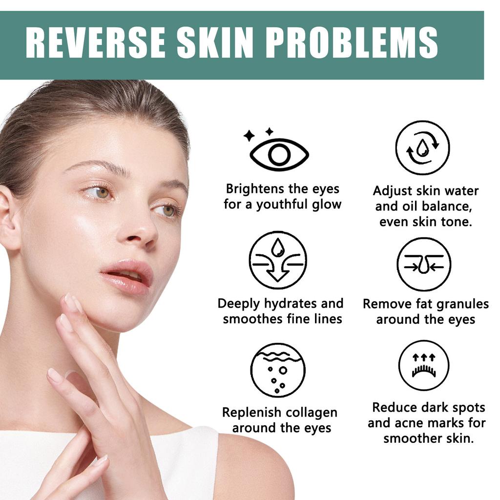 Крем для кожи вокруг глаз против морщин EELHOE Уход за кожей вокруг глаз Уменьшает появление темных пятен Сухие морщины Мелкие морщины Укрепление и восстановление