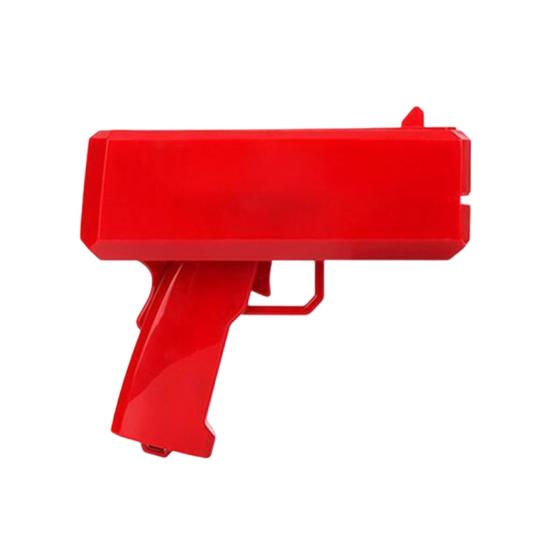 Электрический Игрушечный Пистолет для Разбрасывания Денег Работающий от Батареек Ручной Игрушка для Разбрасывания Поддельных Денег Сделай Денежный Дождь