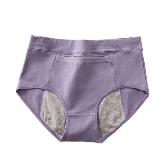 Simple Menstruation Panties Elastic Multicolor Comfy