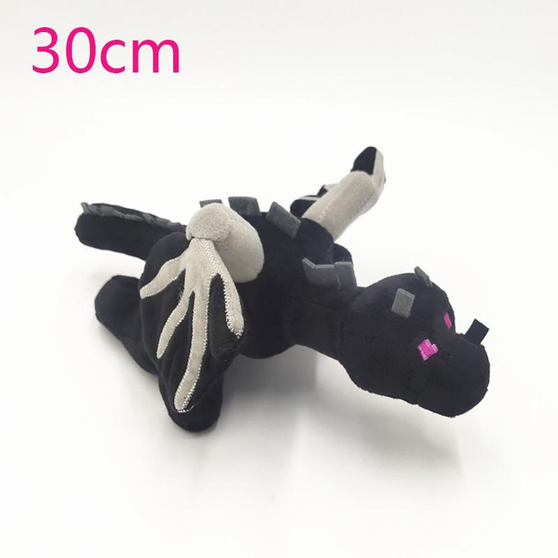 Ender Dragon Enderdragon Plush Toys Doll Black Ender Dragon Plush Soft Stuffed Animals Toys Gifts for Children Kids