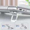 1 Pair Foldable Laptop Stand Mini Size Universal Portable Notebook Support Holder Adjustable Riser