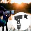 Phone Tripod Mount Adapter Adjustable with Cold Shoe Multipurpose Stable Stand for