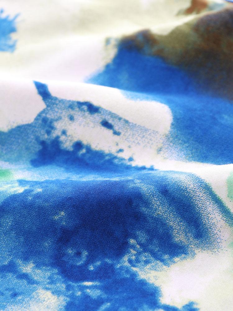 EDOLYNSA Plus Size Kaftan Bohemian Printed Summer Long Beach Dress Women Homewear Outfit Swim Suit Cover Up Loose Caftan