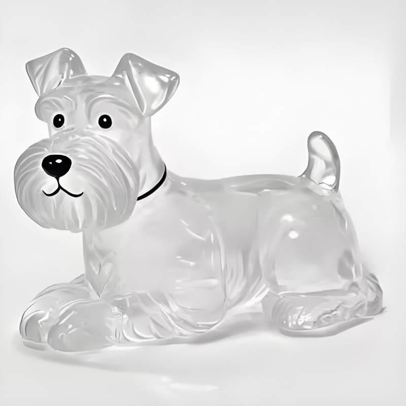 Pet Hair Storage Box Resin Cute Animal Keychain For Collectors And Giftgiving