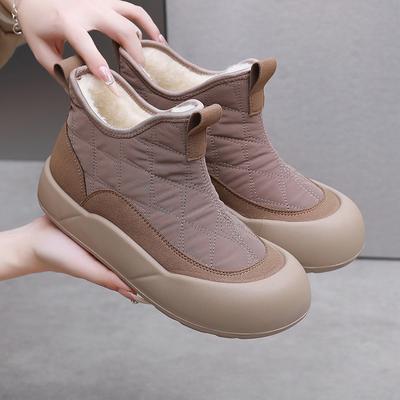 Пара новых зимних сноубутсов для дам (Стиль, удобный для мам) - Защита от холода, Теплый, Противоскользящий, Необходимый для ежедневных прогулок, Driv