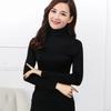 Autumn/Winter Women's Mulberry Silk Turtleneck Base Layer Long Sleeve Top