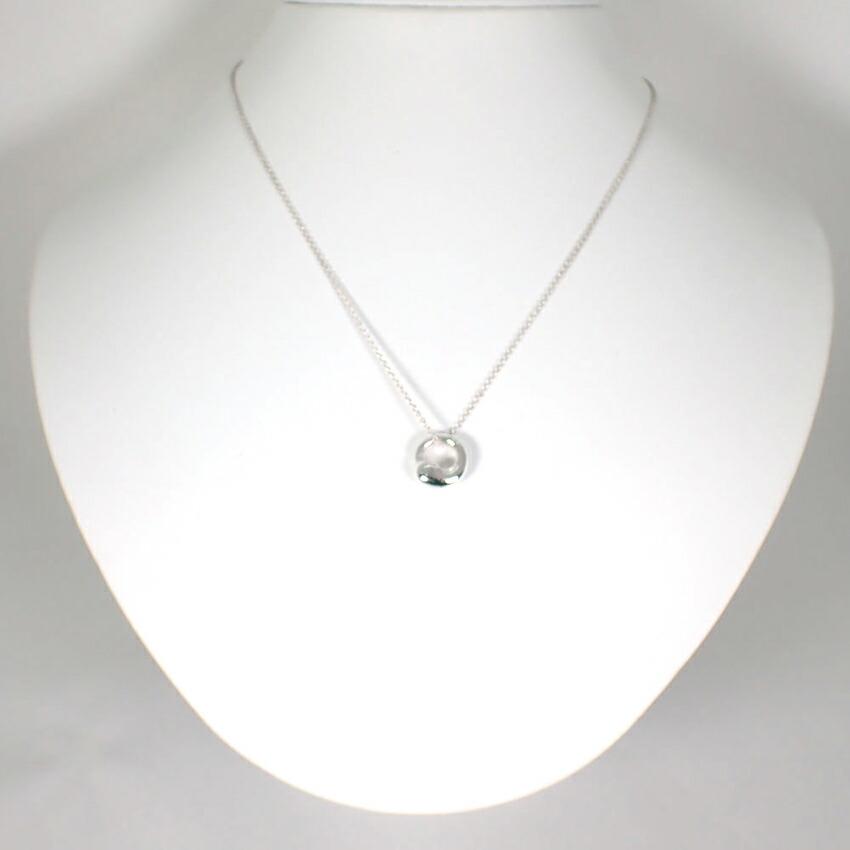 [Б/у] TIFFANY/Тиффани 925 Вечный круг Подвеска/Ожерелье/g497-20