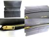 Authentic Saint Laurent YSL Tiny Monogram Black Grain Leather Flap Long Wallet #b150  Seller refurbished