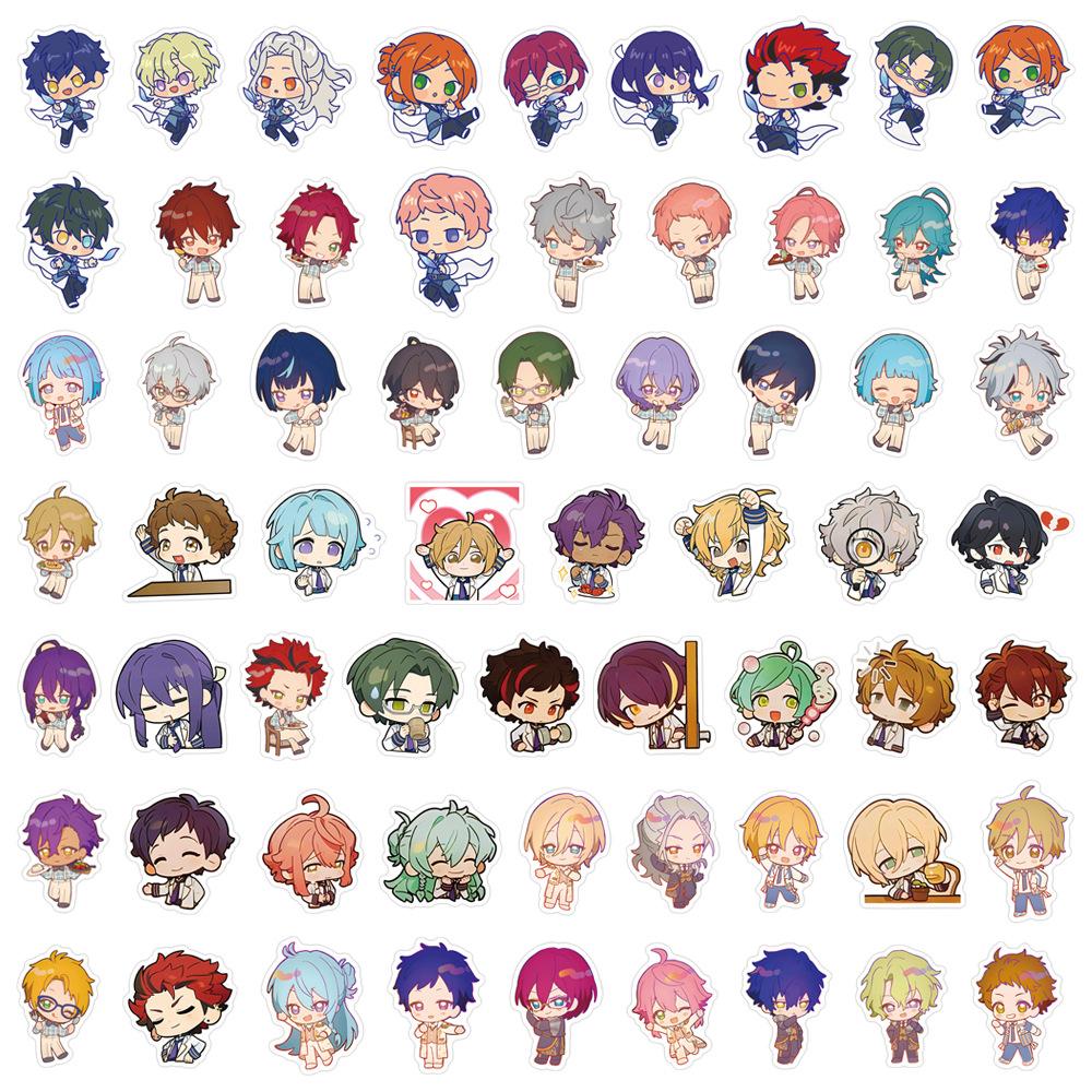 55 Идол Фестиваль Мечты Наклейки Граффити Декоративные Наклейки для Самоката Блокнота DIY Мультяшные Наклейки