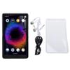 MP3-плеер 128 ГБ Bluetooth WiFi MP4 MP5-плеер с 5-дюймовым сенсорным экраном, чип MTK MT6762, Hi-Fi звук без потерь для детей