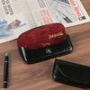 Vintage Leather Eyeglasses Case Anti-Drop Eyeglasses Box Portable Eyeglasses Storage Bag  Unisex