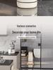 Gap High-Capacity Trash Can with Lid for Bathroom, Kitchen, and Living Room