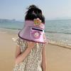 Children's Fan Hat Summer Travel New Style Lights Sun Protection Top Hat Men and Women Casual Cartoon Sun Hat Trend