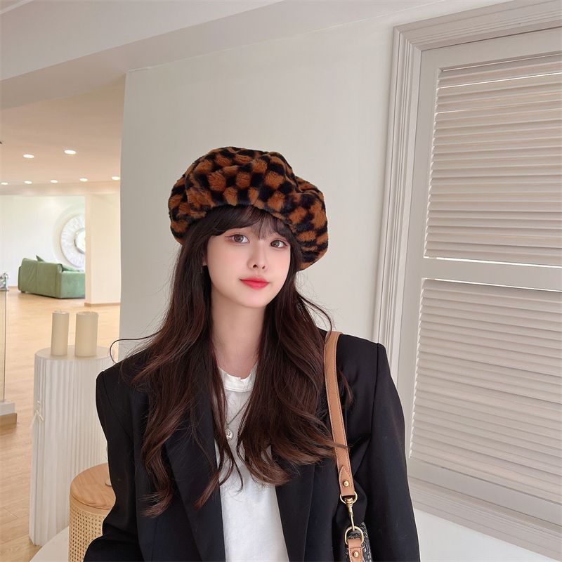 Женские шляпы Новое поступление Модный Универсальный Берет Женская шляпа художника Минималистичный Элегантный головной убор