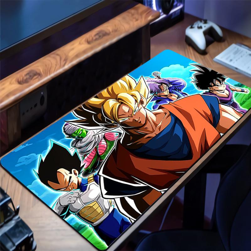 Коврик для мыши Dragon Ball Аниме XXL Большой для ПК Компьютера Геймера Кавайные Игровые Аксессуары Коврик для мыши Клавиатуры Настольный коврик Ковер Стол