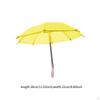 Dollhouse Miniature Umbrella Cute Parasol Decor Decorative Kids Children Toy Sunny Rainy