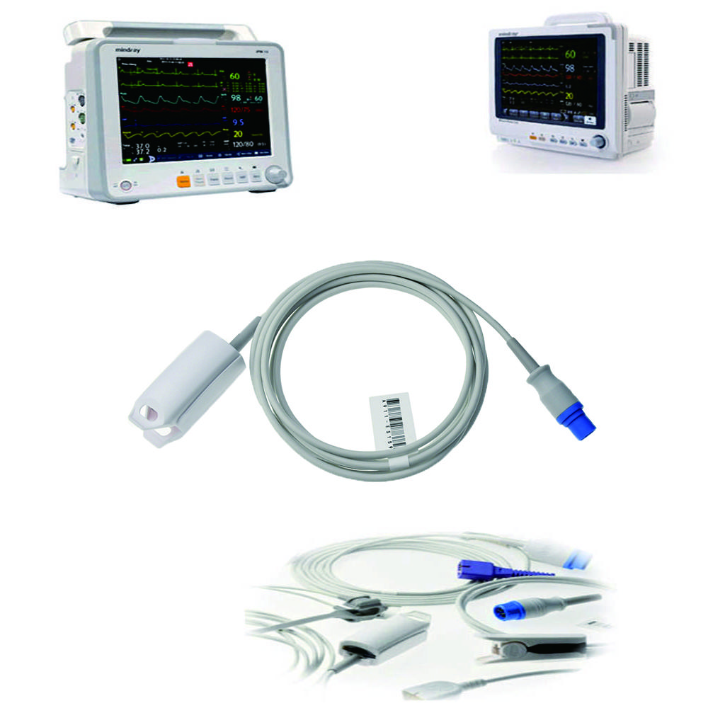 Совместим с SIE*MEN*S, 7-контактными мониторами пациентов, многоразовым датчиком SPO2, датчиком пальца SPO2, мониторингом данных о насыщении крови кислородом