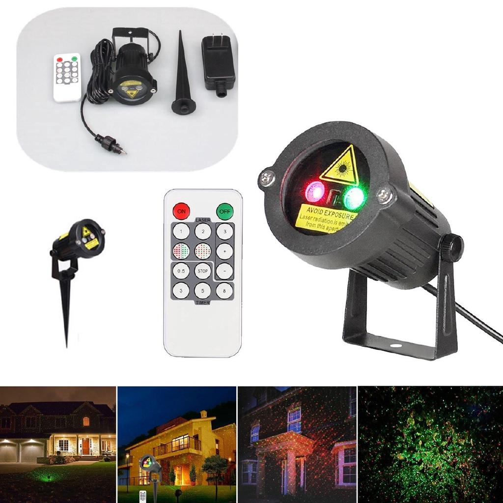 Уличный Эффект Садовый Газонный Свет Сказочное Небо Звезда Лазерный Проектор Водонепроницаемый Ландшафтный Парк Сад Рождественская Декоративная Лампа