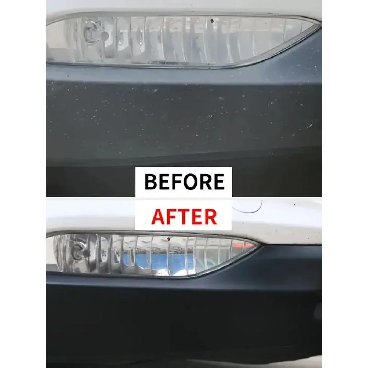 400g Heavy-Duty Car Plastic Renovator Wax - Fast-Acting Scratch Repair, Restores & Protects Car Bumpers, Interiors, Dashboard