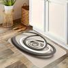1 шт. Коврик для кухни с рисунком «Мражорный мираж», Нескользящий придверный коврик, Поп-дизайн, Коврик для ванной, Коврик для ванной, Ковер для дома, Раковина, Прачечная, ecoreeree