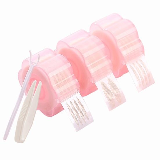 Наклейка на двойное веко, тонкая гипоаллергенная наклейка на двойное веко из невидимого волокна для естественного вида двойных век